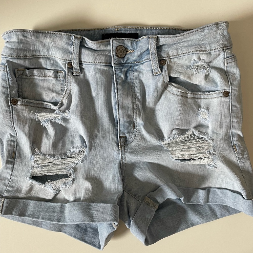 aeropostale ripped shorts size 8 womens